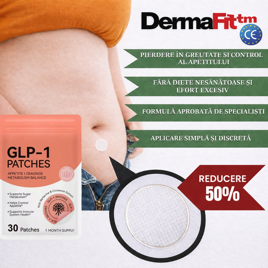 DermaFit – Plasture Reducerea Grasimii